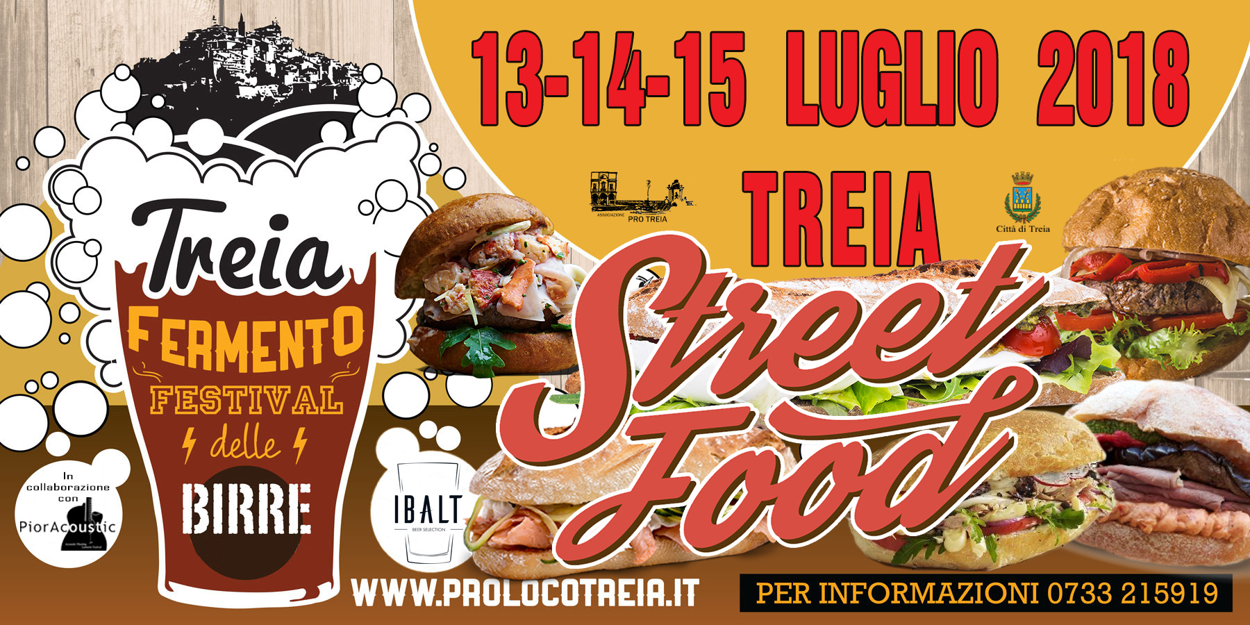 A Treia birre artigianali, street food e musica con Fermento Festival