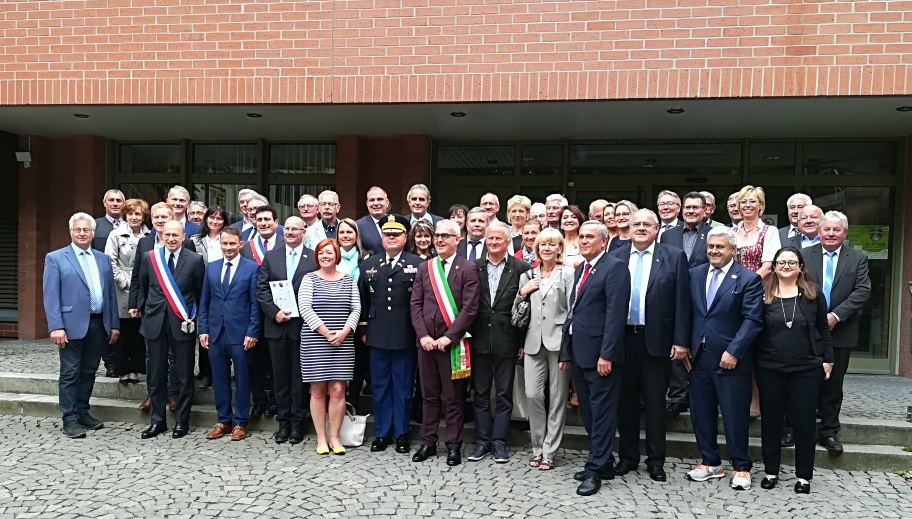 Weiden, delegazione di Macerata al Burgerfest