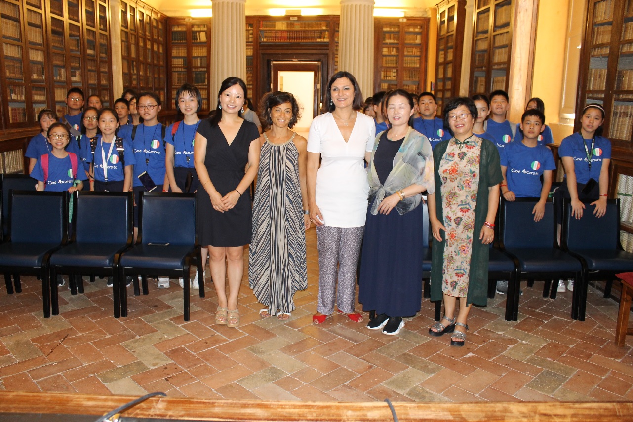 A Macerata studenti della Experimental Primary School di Taicang