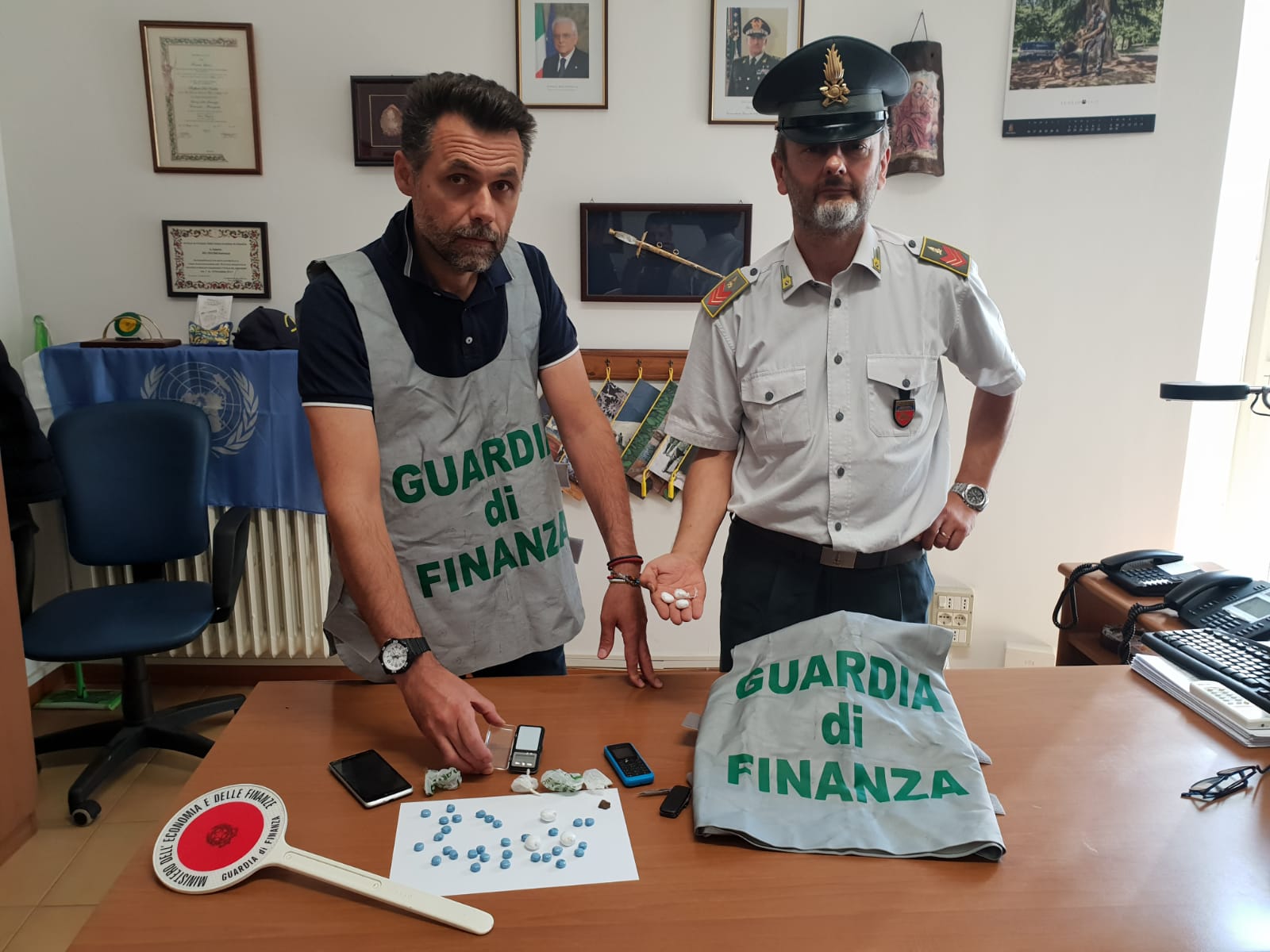 Civitanova Marche, dosi di cocaina sequestrate dalla Finanza