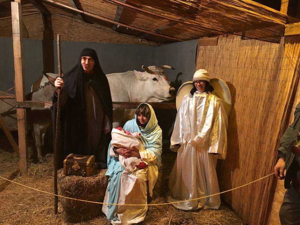 Macerata, Presepe vivente nelle case di terra a Borgo Ficana