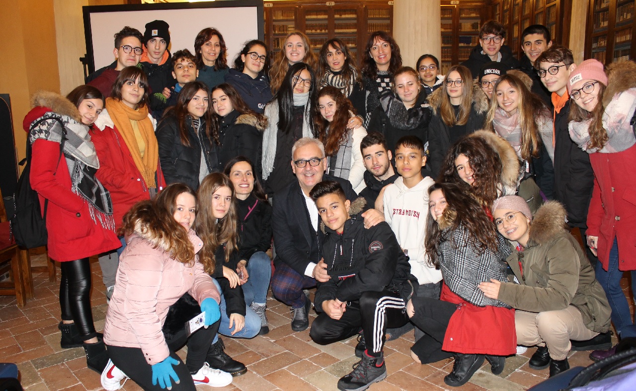 Macerata, in Comune studenti spagnoli e maceratesi gemellati