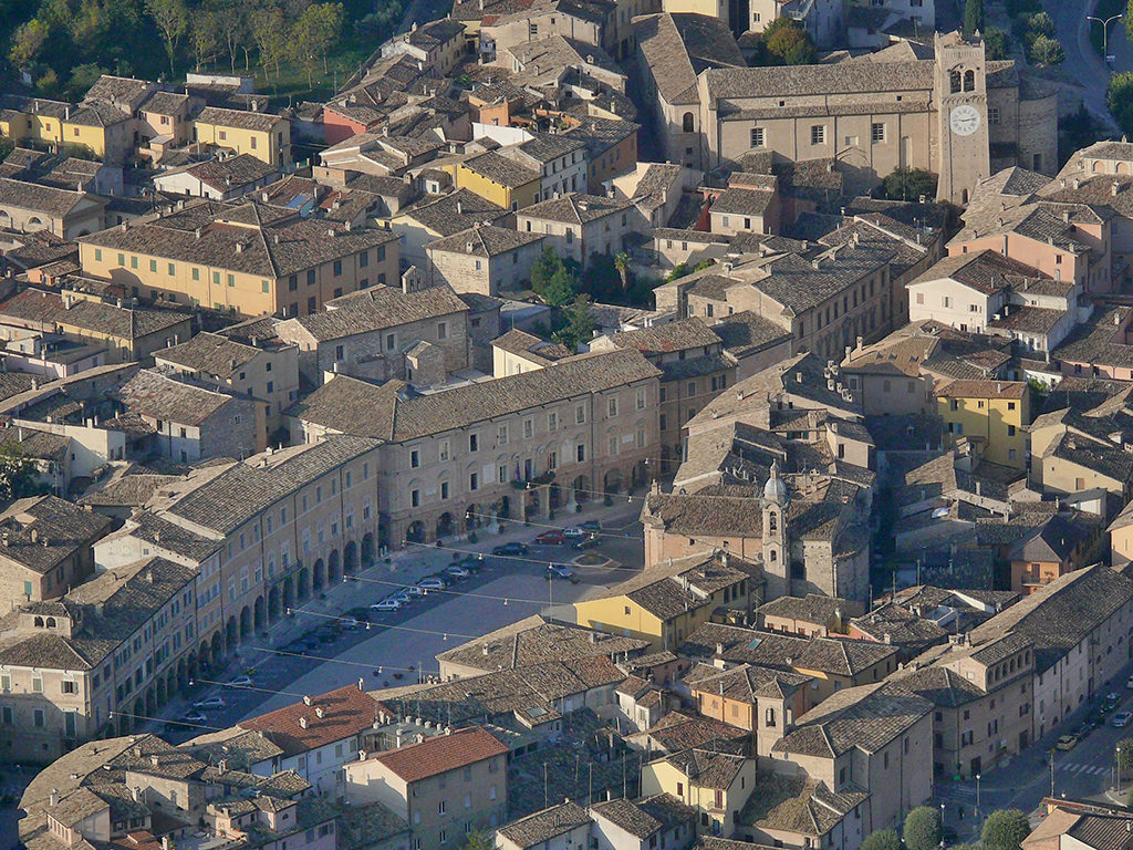 San Severino Marche, black-out per il maltempo