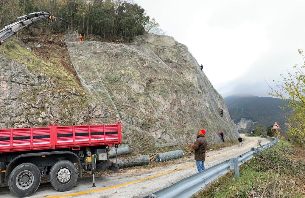 A buon punto i lavori sulla strada da Pian di Pieca a Fiastra