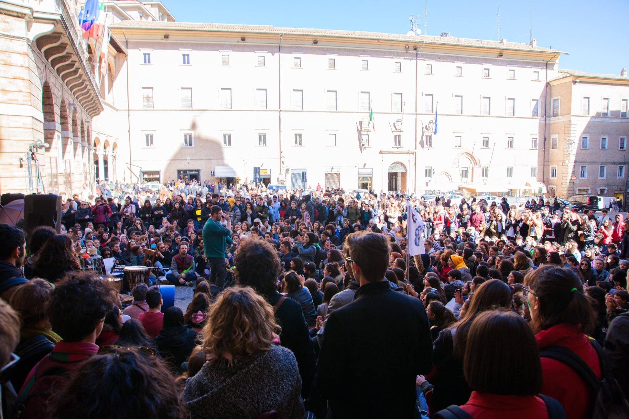 Unimc, solidarietà del rettore Adornato al Fridays For Future