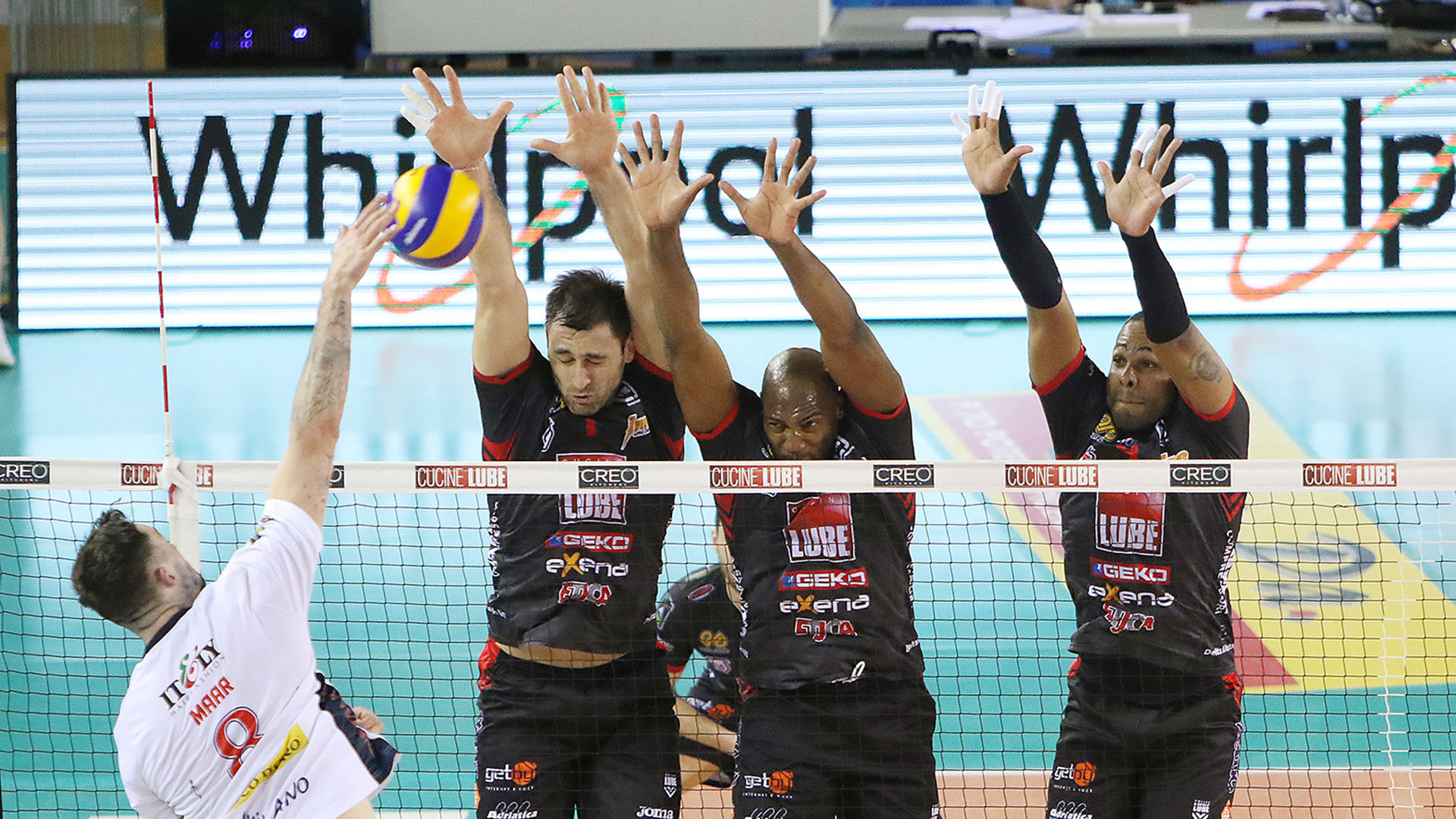 Lube-Revivre Milano 3-1, settima vittoria di fila in campionato