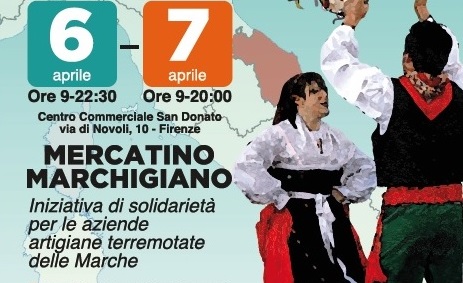 “Mercatino marchigiano” a Firenze per artigiani terremotati