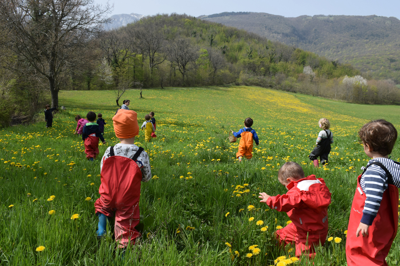 San Ginesio, bambini all’Agrinido per osservare la natura