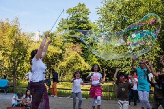 Macerata, festa di Primavera al parco di Fontescodella