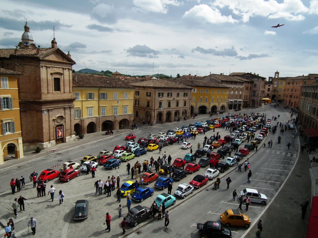 San Severino Marche, raduno delle leggendarie 500