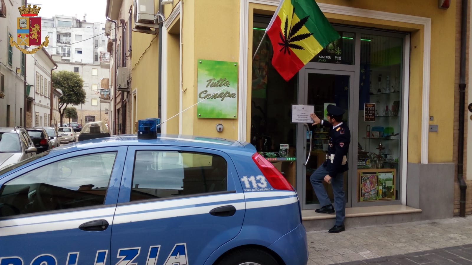 Civitanova Marche, chiusi dal Questore due cannabis shop