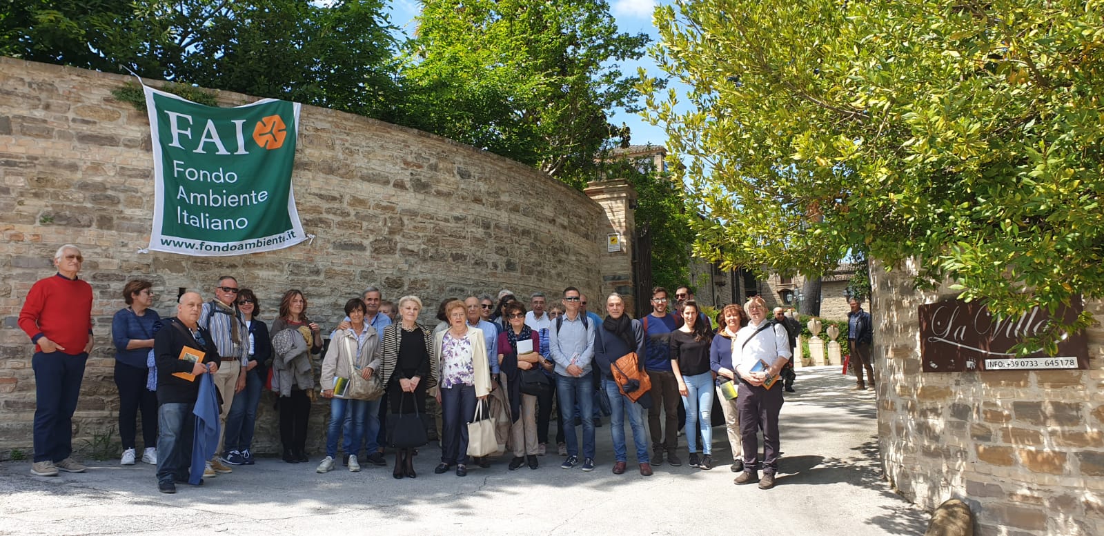 San Severino Marche, il FAI in visita alle ville storiche