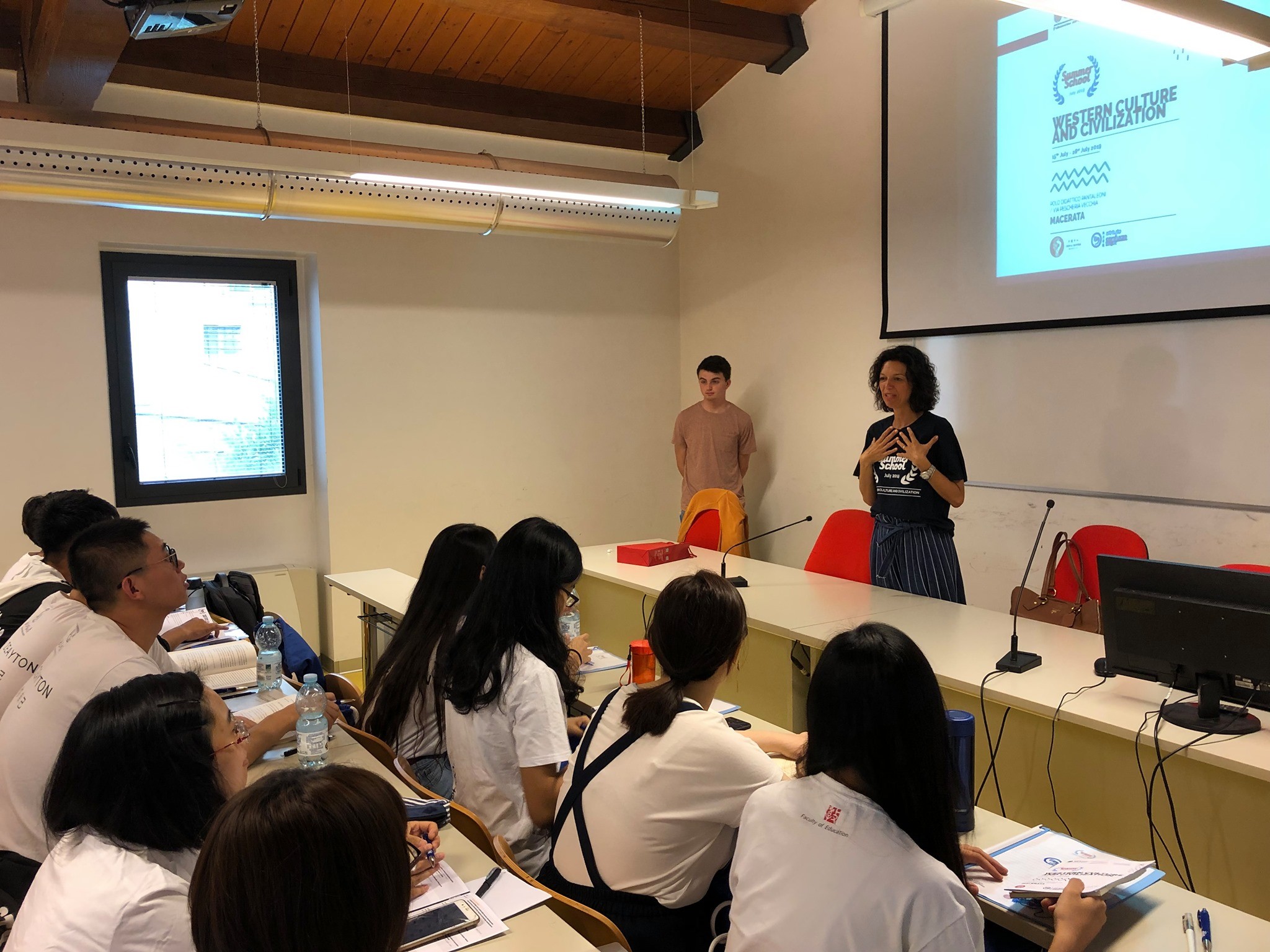 A Macerata studenti cinesi per il corso sulla cultura occidentale