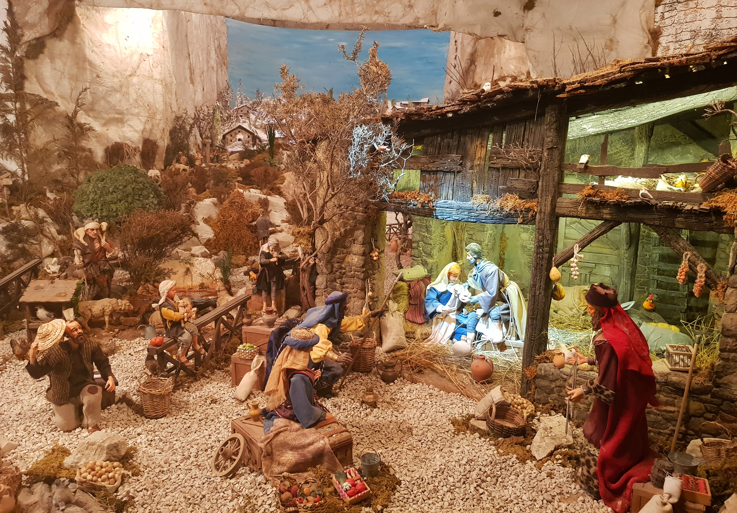 Recanati, il magico Presepio di Leandro Messi