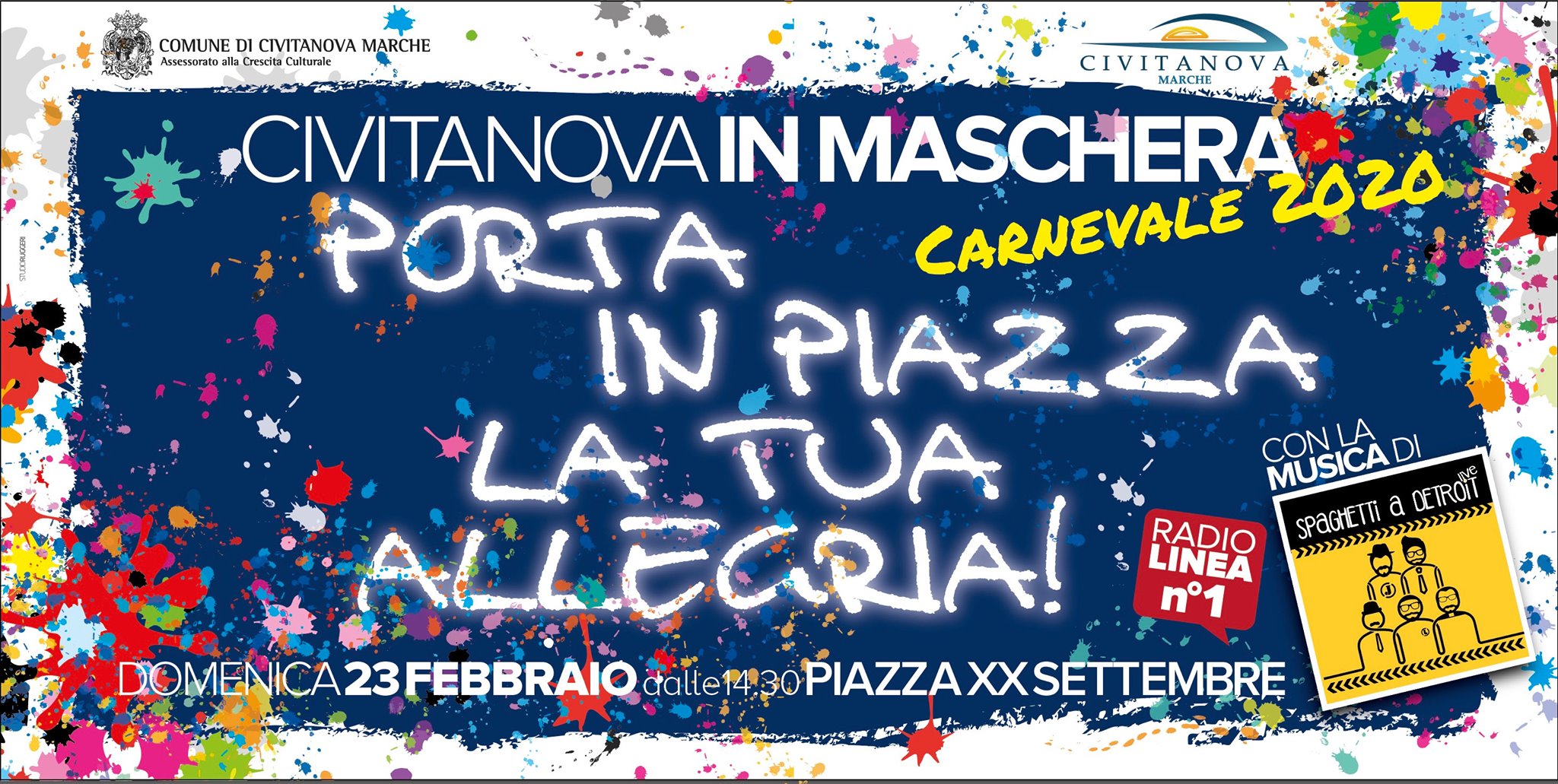 Civitanova in Maschera, ritmo e divertimento per il Carnevale