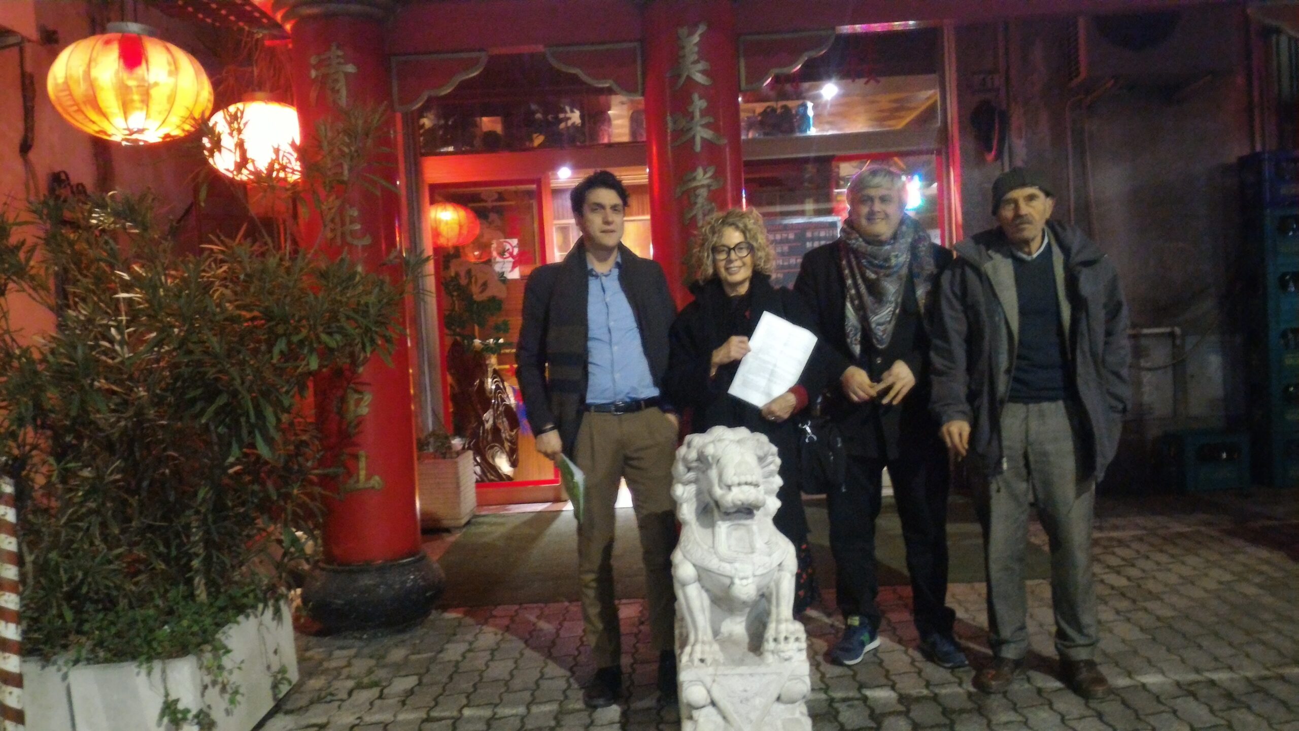 Italia Viva Macerata, riunione solidale al ristorante cinese