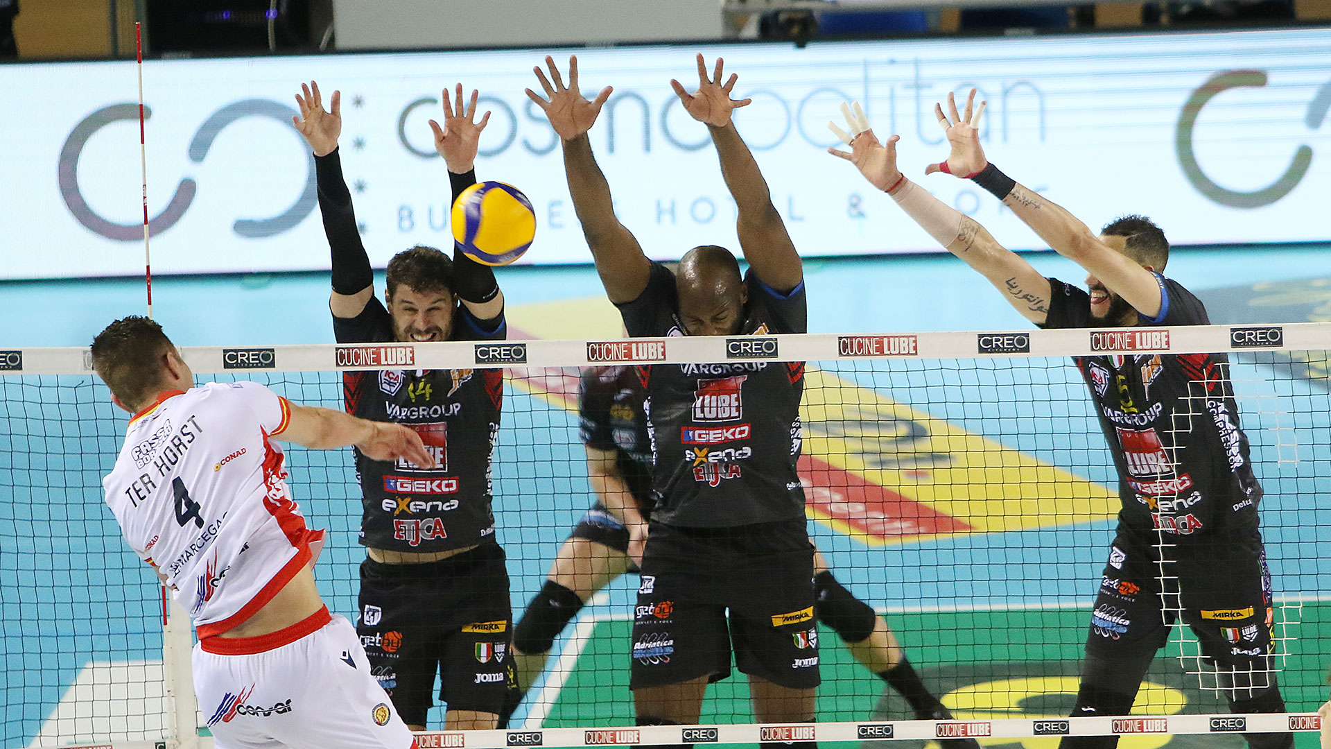 Lube-Consar Ravenna 3-0, immediato ritorno alla vittoria