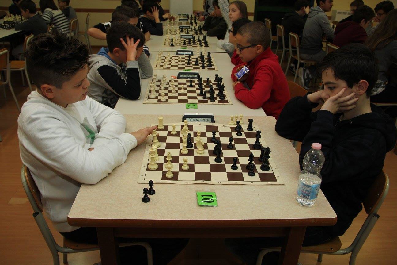 Trofeo Scacchi Scuola al palasport di San Severino Marche