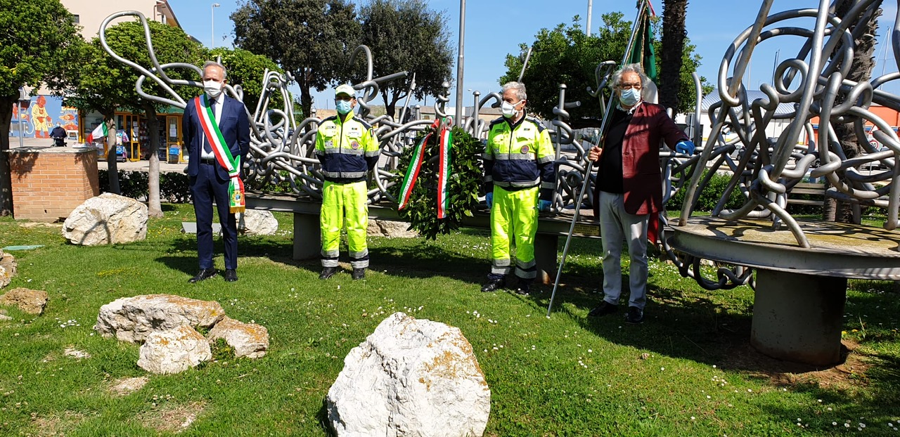 Civitanova Marche, celebrato il 25 aprile Festa della Liberazione