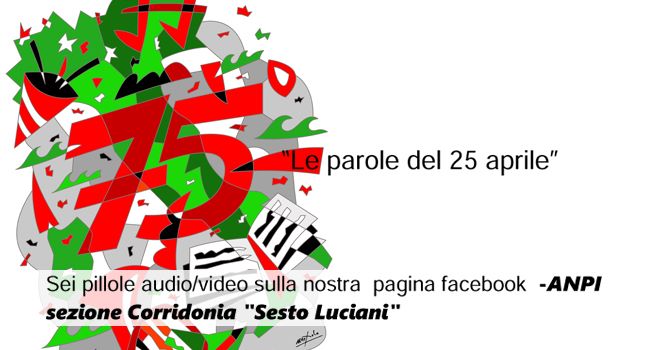 Corridonia, “Le parole del 25 aprile” in sei audio/video dell’ANPI