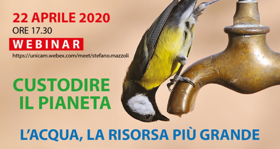 Unicam Earth Day. Webinar su “L’acqua, la risorsa più grande”