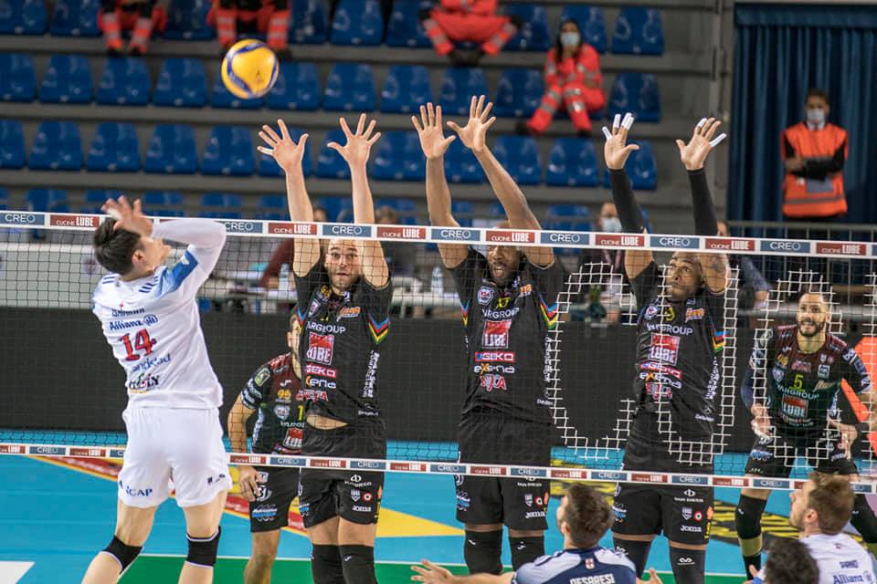 Lube-Allianz Milano 3-0, Civitanova ancora imbattuta