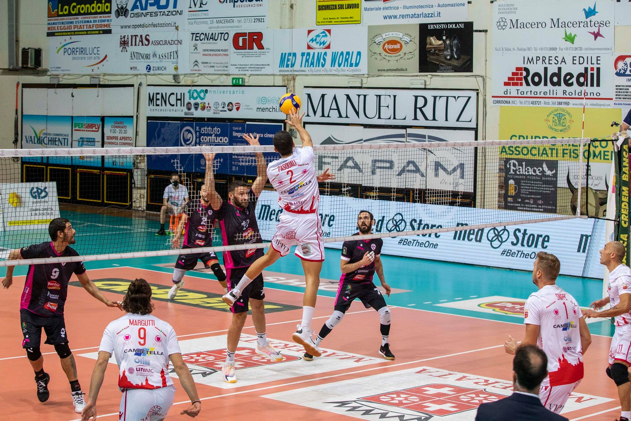 Med Store Macerata-Porto Viro 1-3, buona prova con la capolista