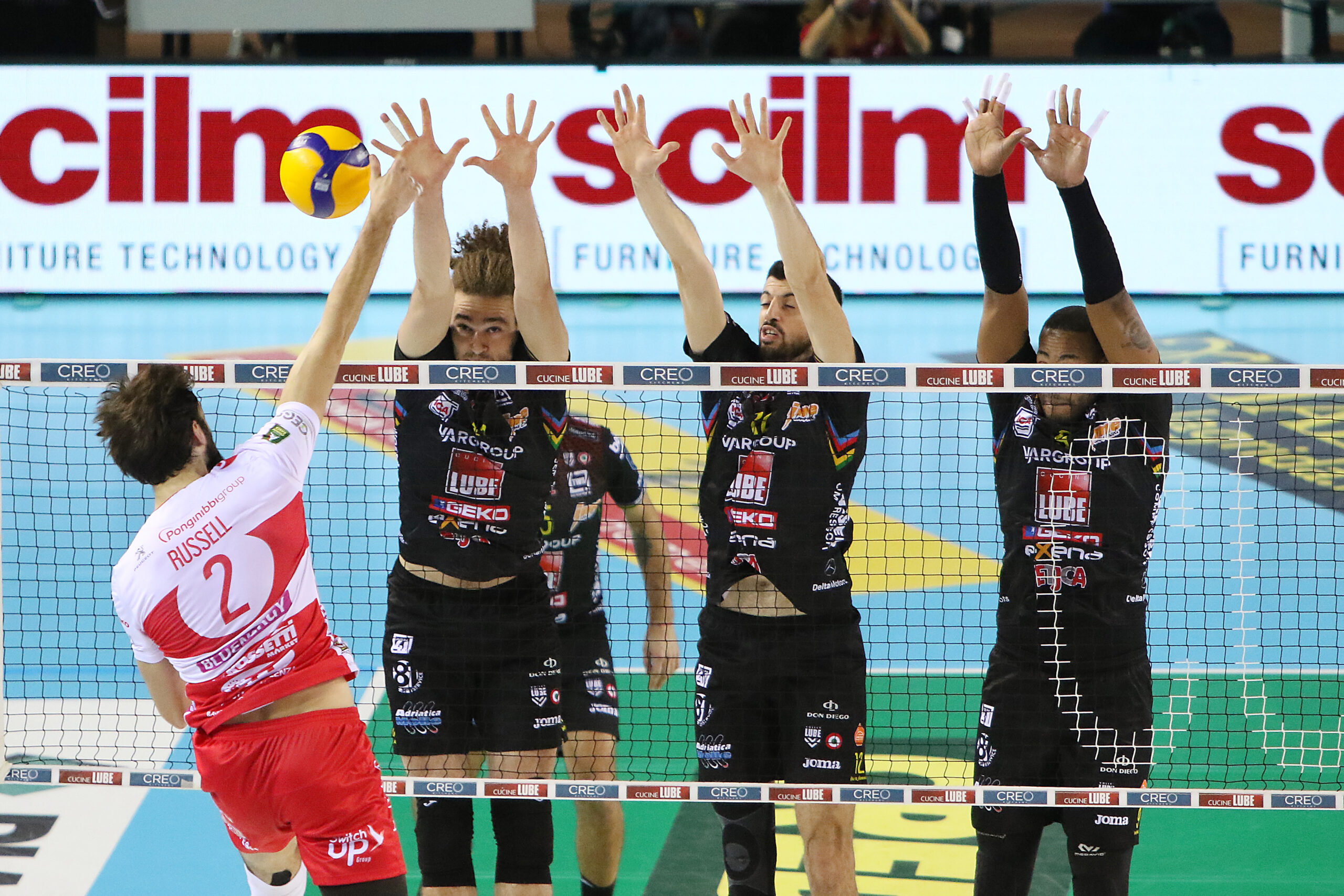 La Lube consolida il secondo posto, 3-1 al Piacenza di Bernardi