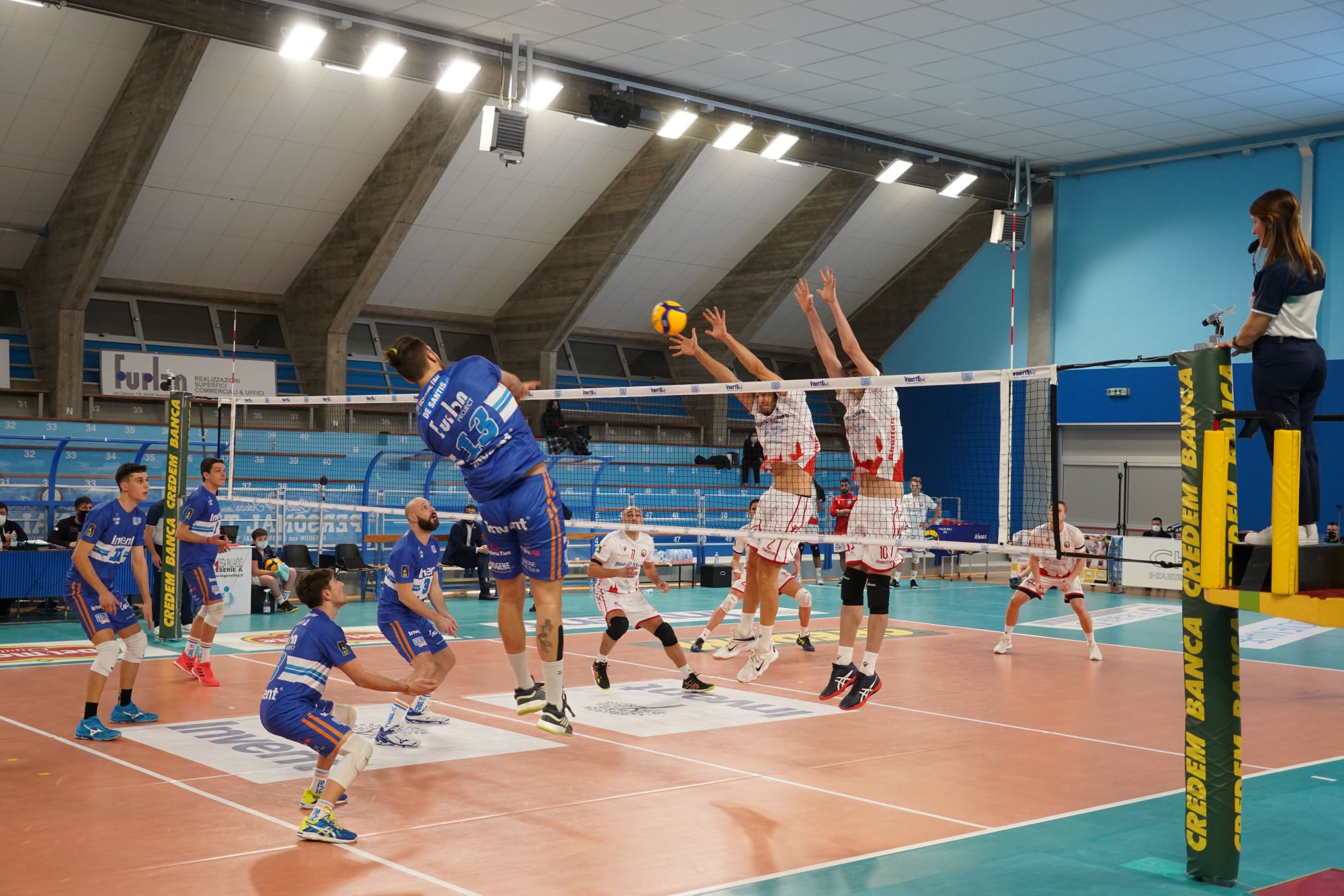 Med Store Macerata, a San Donà di Piave vittoria in quattro set