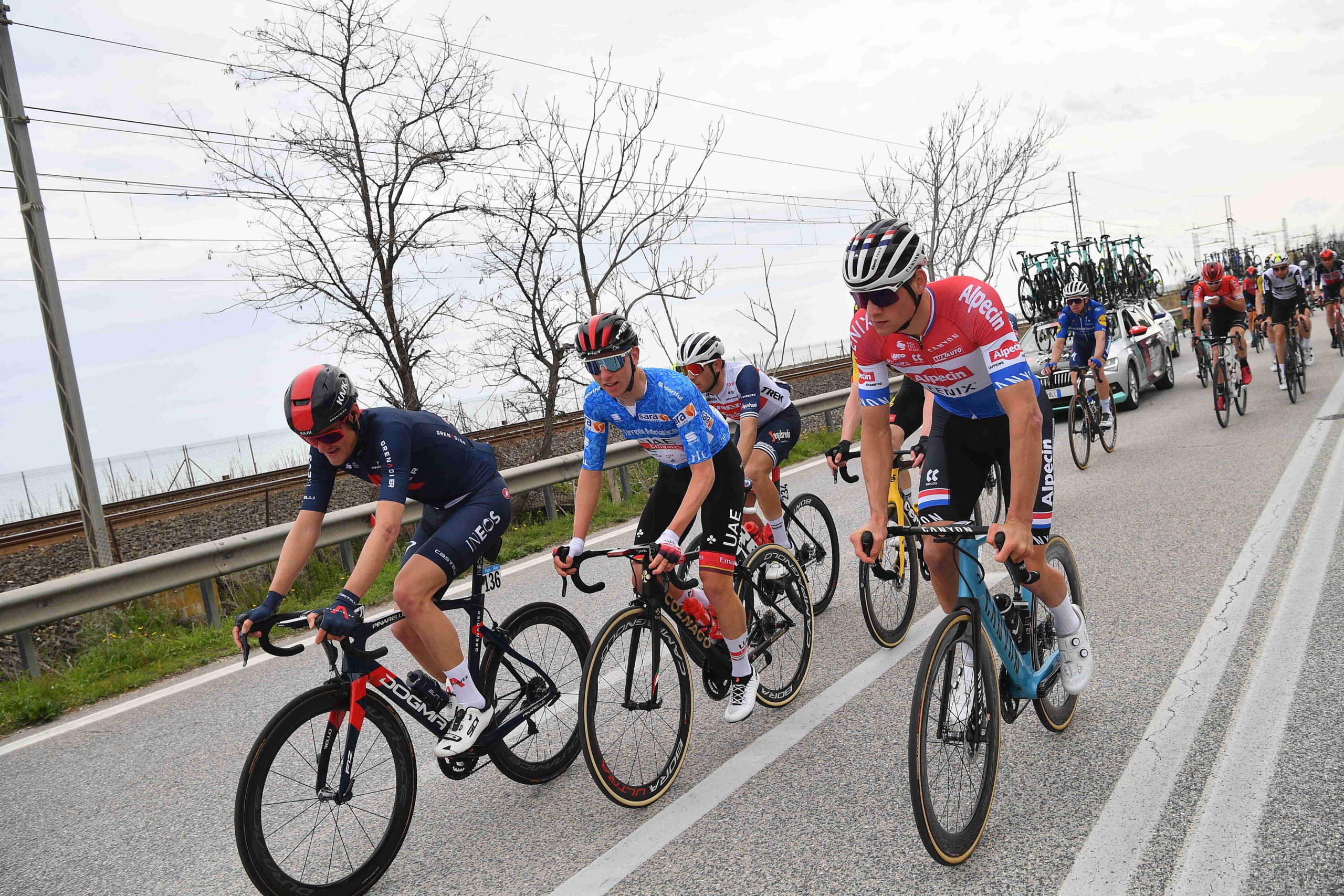 Tirreno-Adriatico, sesta tappa Castelraimondo-Lido di Fermo