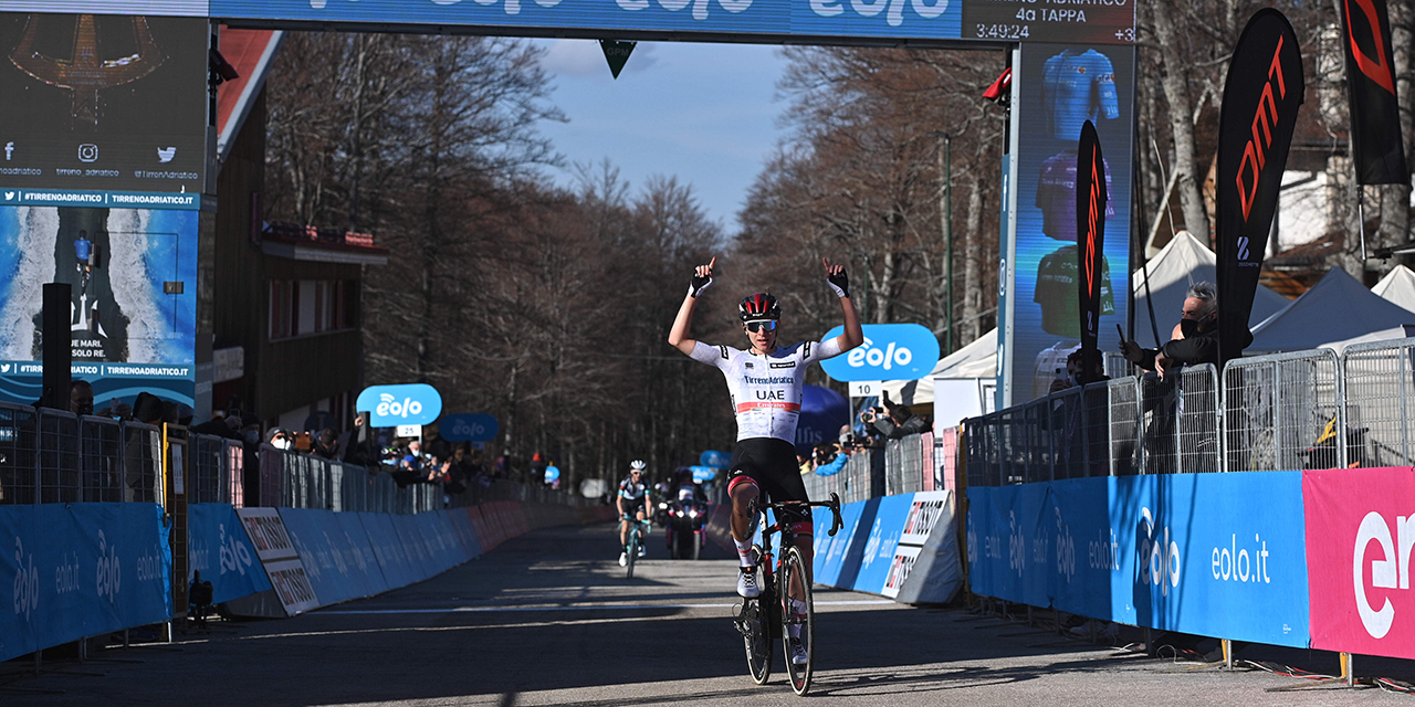 La Tirreno-Adriatico nelle Marche, arrivo a Castelfidardo