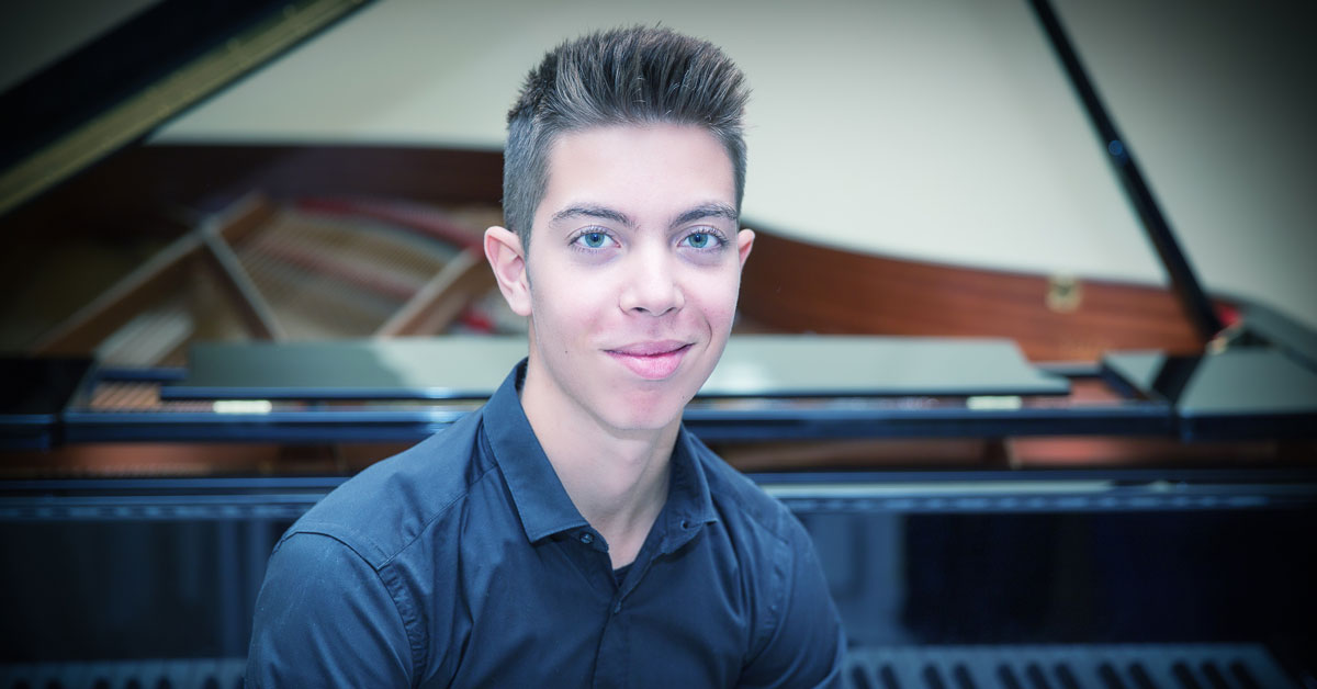 Ai Concerti dell’Orto il giovane pianista Jacopo Fulimeni