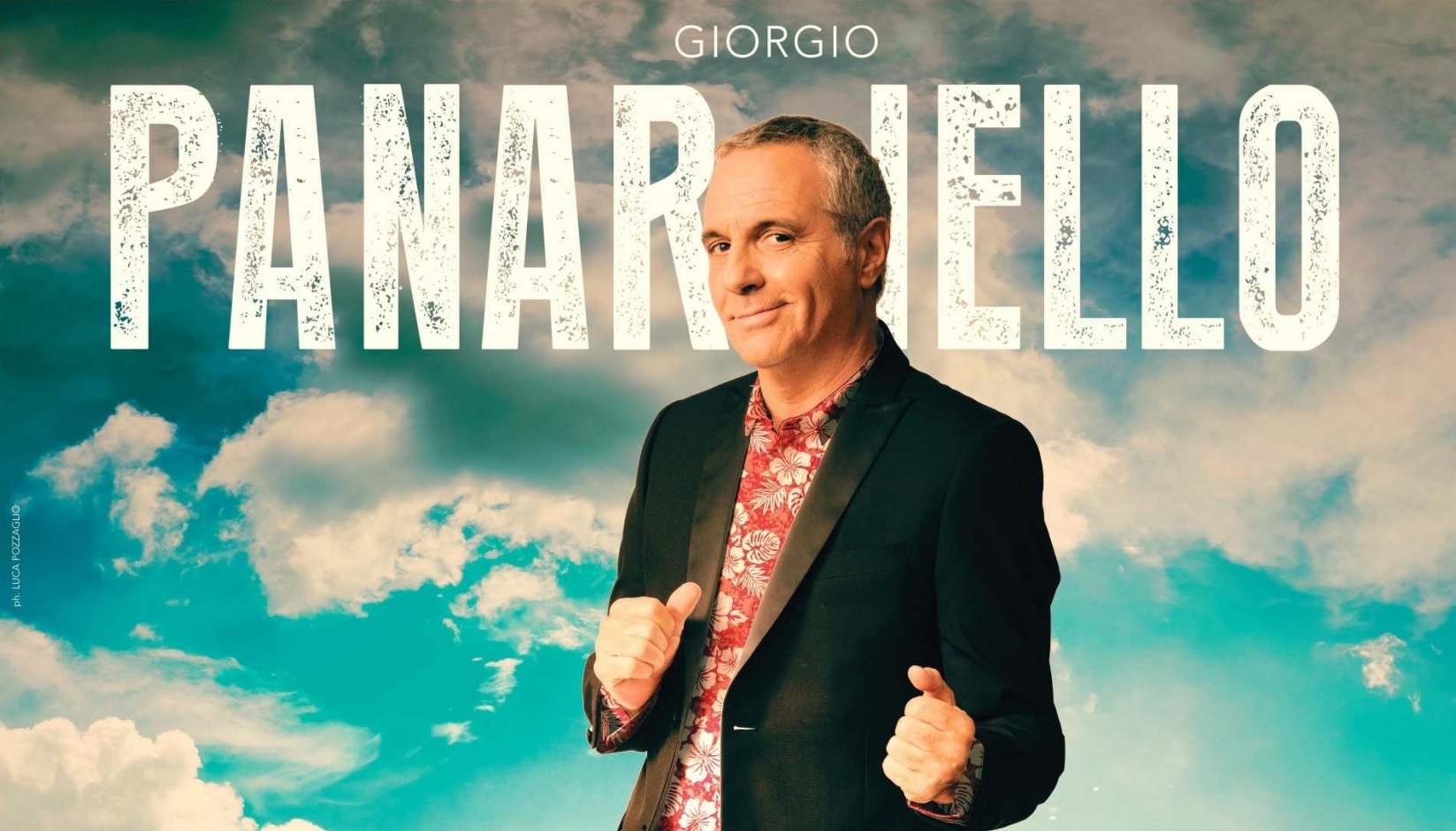 Giorgio Panariello a San Severino Marche, spettacolo l’1 agosto