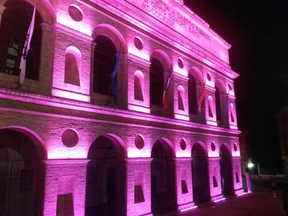 Macerata, Sferisterio viola nella Giornata Mondiale dell’Alzheimer