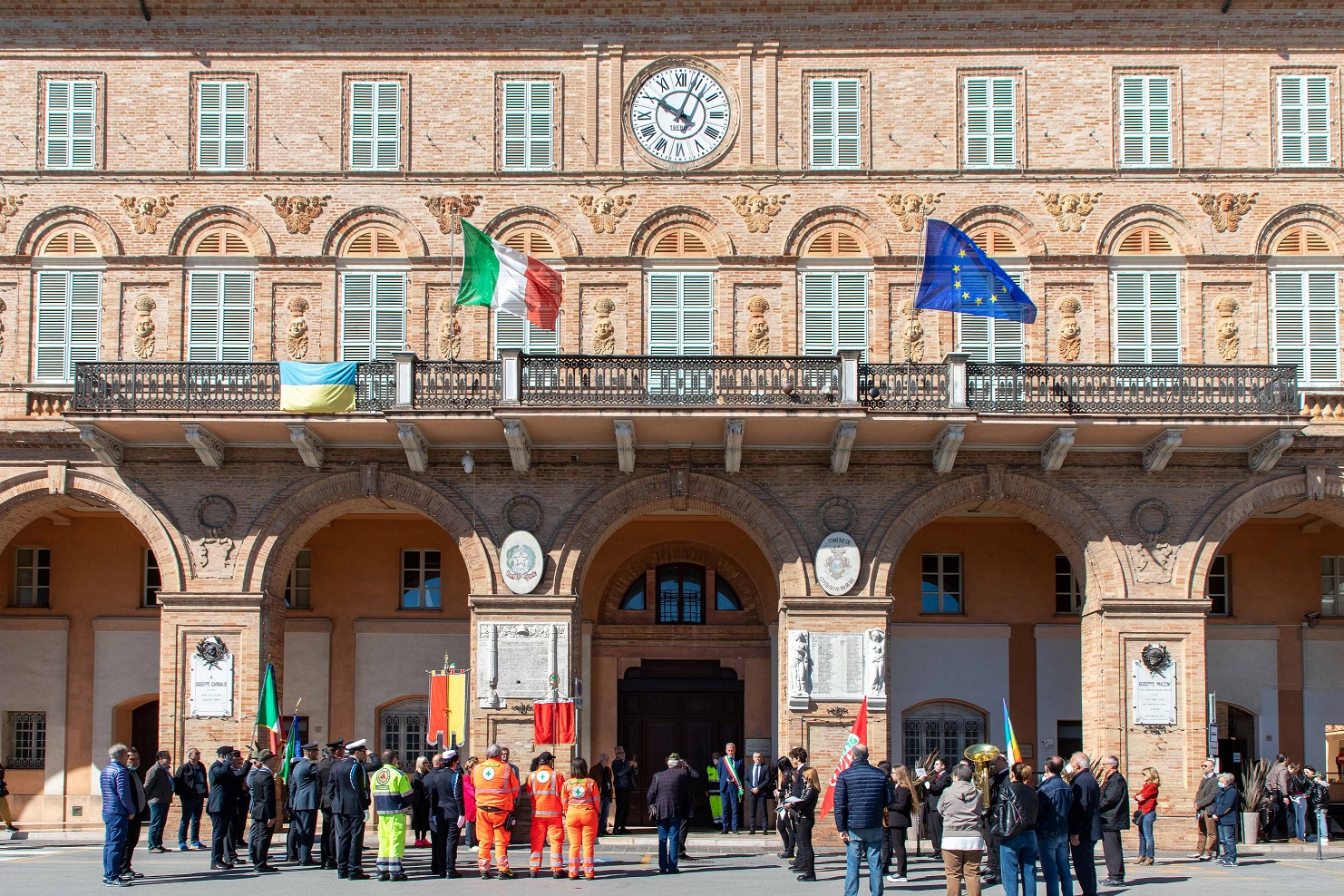 Civitanova Marche, celebrato il 25 aprile con l’appello alla pace