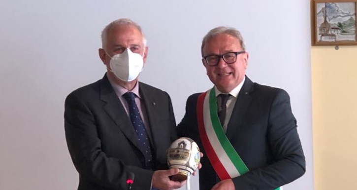 Il Prefetto Flavio Ferdani in visita al Comune di Treia