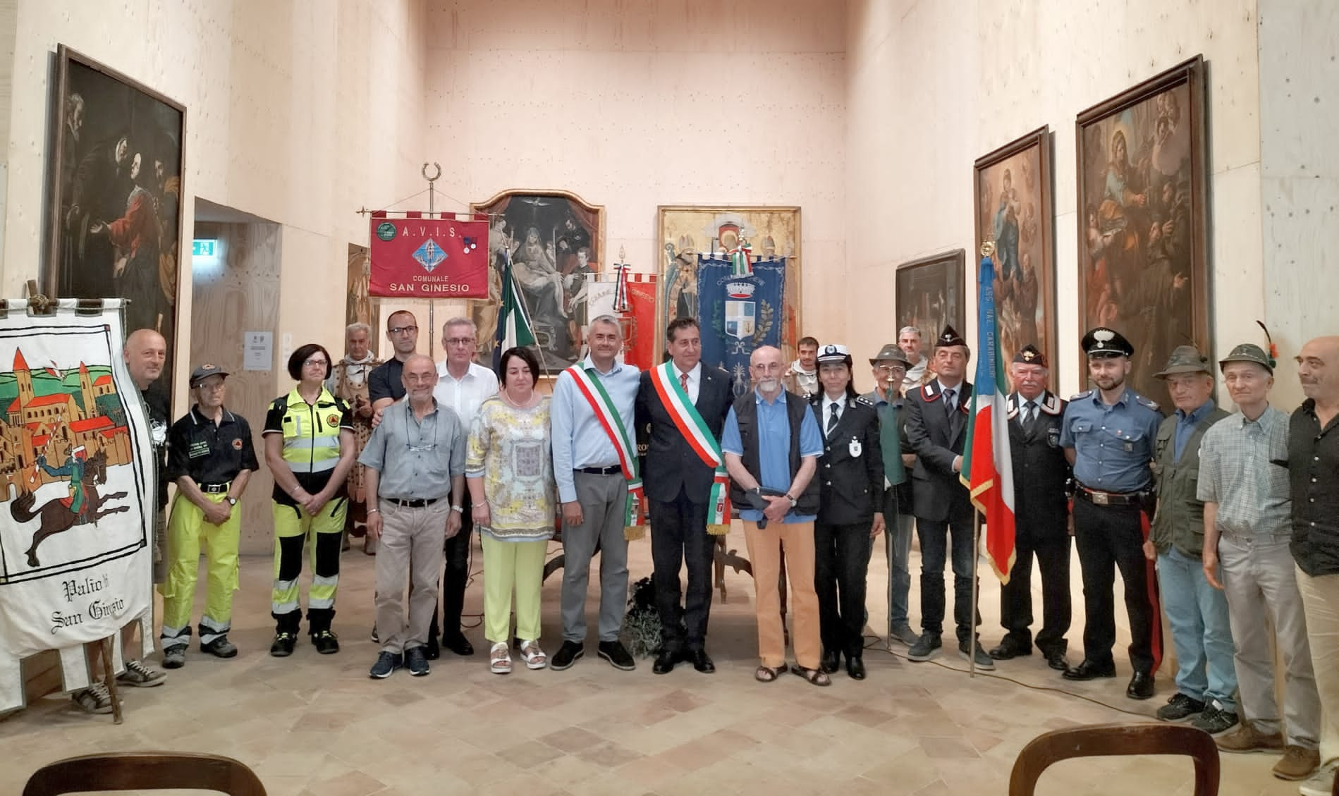 San Ginesio, Patto di Amicizia con il Comune di Chieve