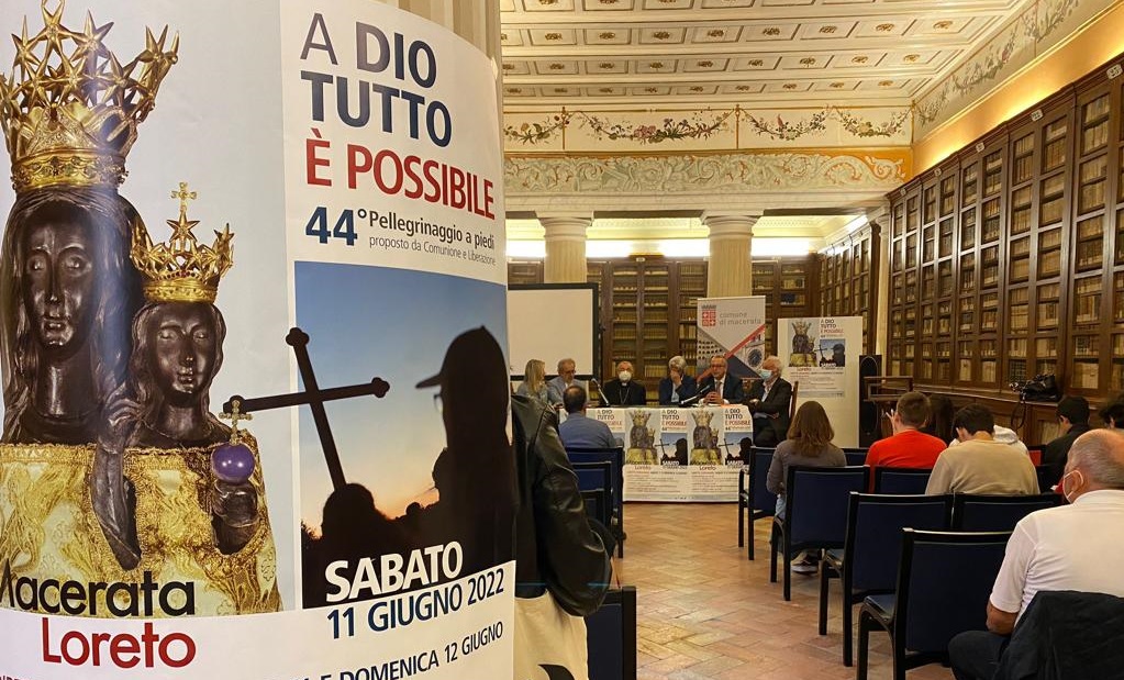 Pellegrinaggio Macerata Loreto, partenza dall’Arena Sferisterio