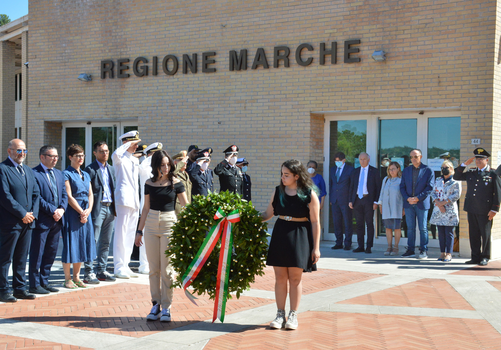 Regione Marche, commemorati Paolo Borsellino e la scorta