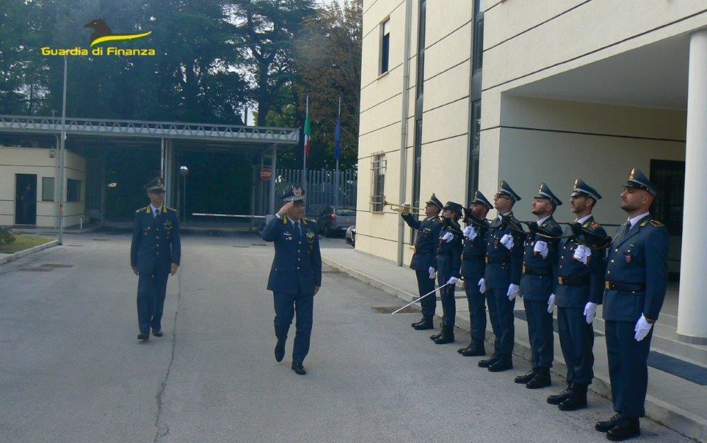 Guardia di Finanza, il Generale Barbera a Macerata e Civitanova