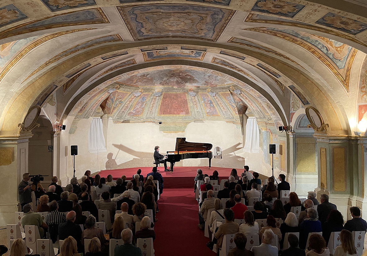Mugellini Festival, applausi al pianista Edoardo Riganti Fulginei