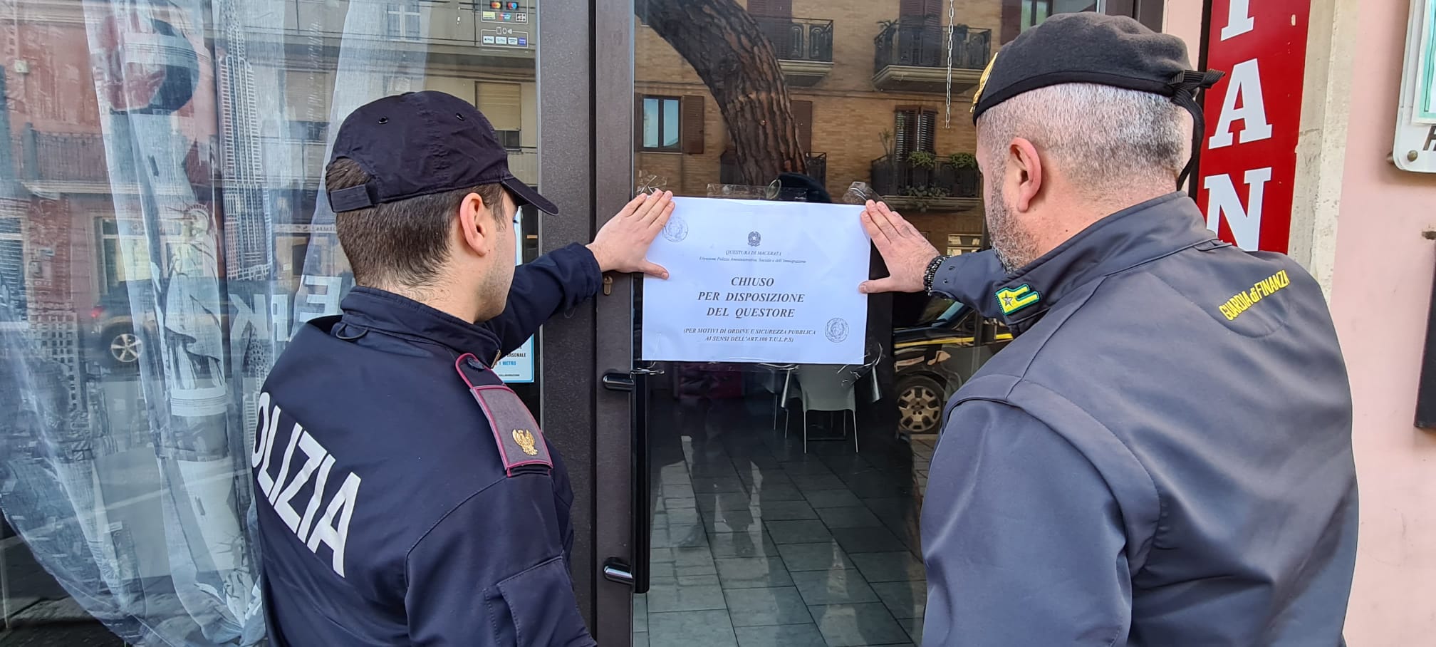 Civitanova Marche, licenza sospesa a bar con clienti spacciatori