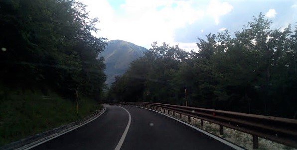 Strada provinciale 156 Monte Prata, riaperta con limite a 60 km/h