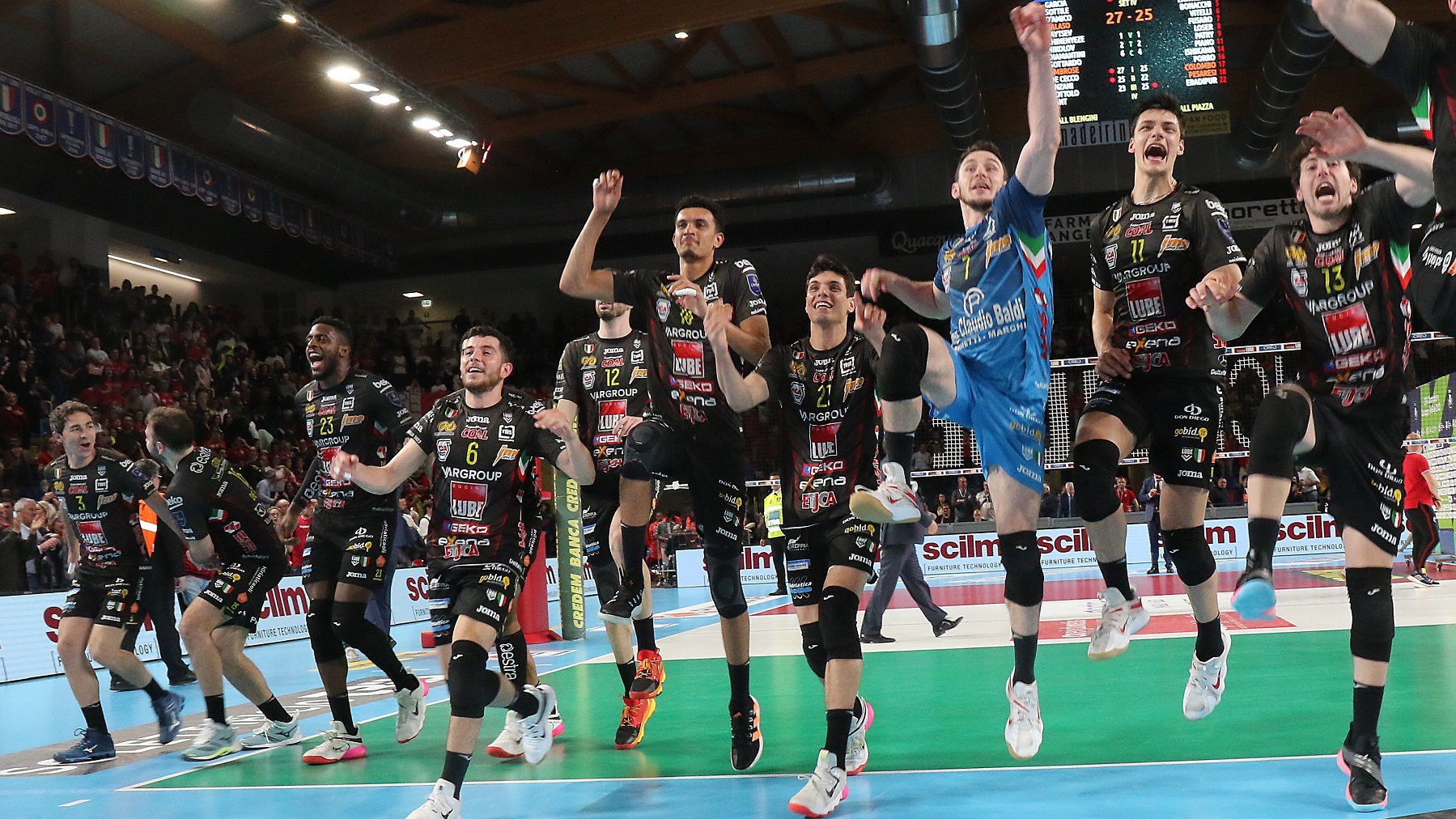 Lube Civitanova a Trento per la prima gara della Finale Scudetto