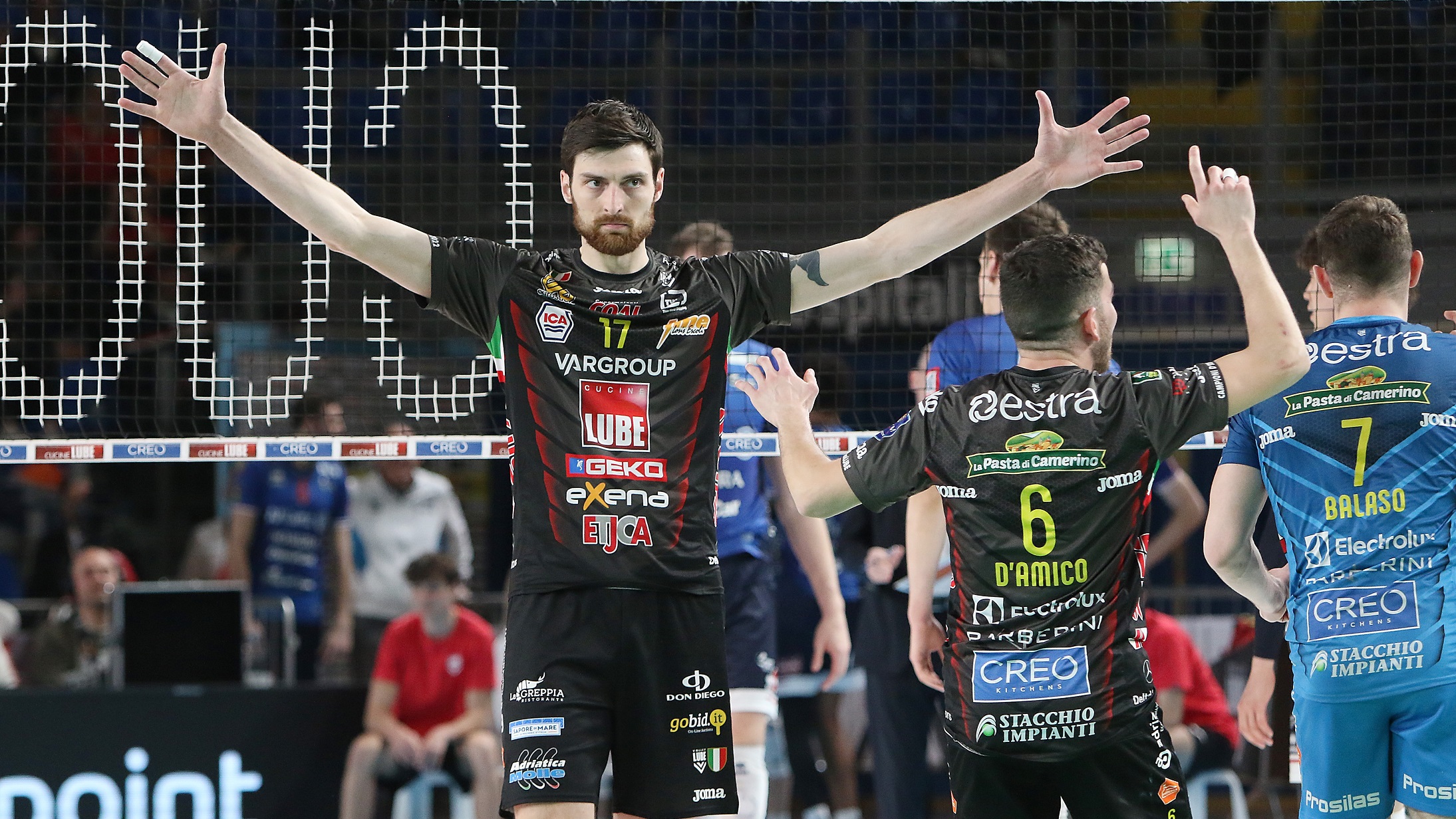 Lube Civitanova vince Gara 1 della Semifinale con Milano