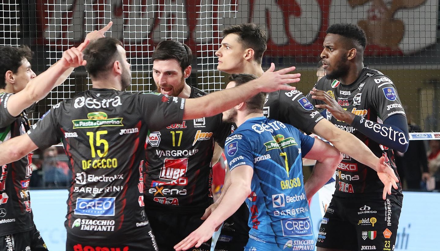 Lube Civitanova batte Trento, mercoledì Finalissima Scudetto