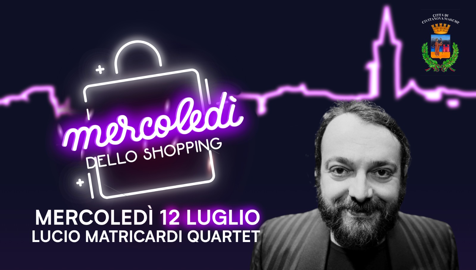 Civitanova Marche, serata shopping con Lucio Matricardi