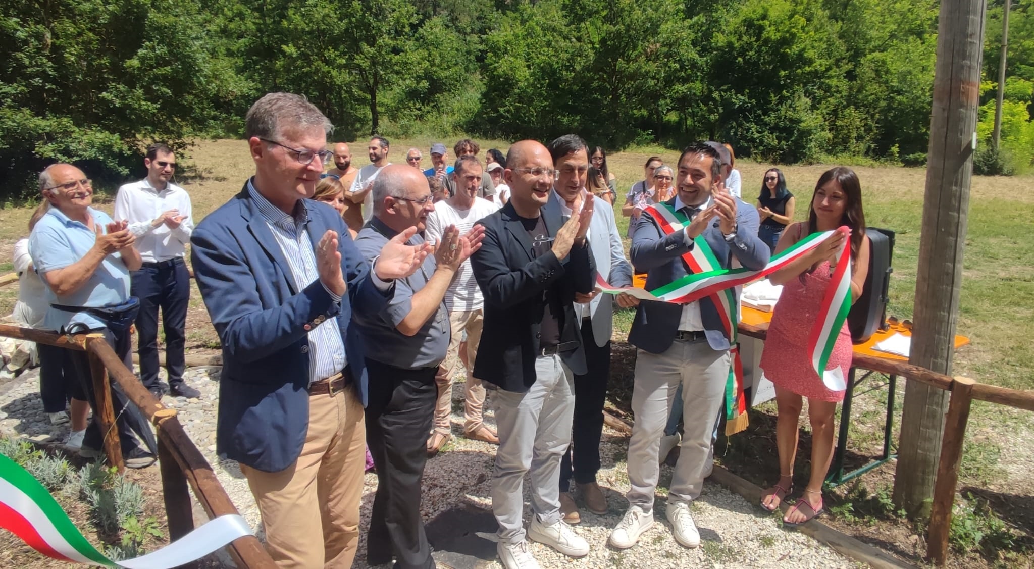 Pieve Torina, inaugurato il Percorso Kneipp