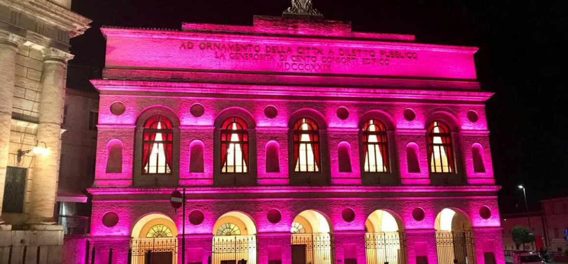 Macerata, Giornata della Prematurità con lo Sferisterio viola