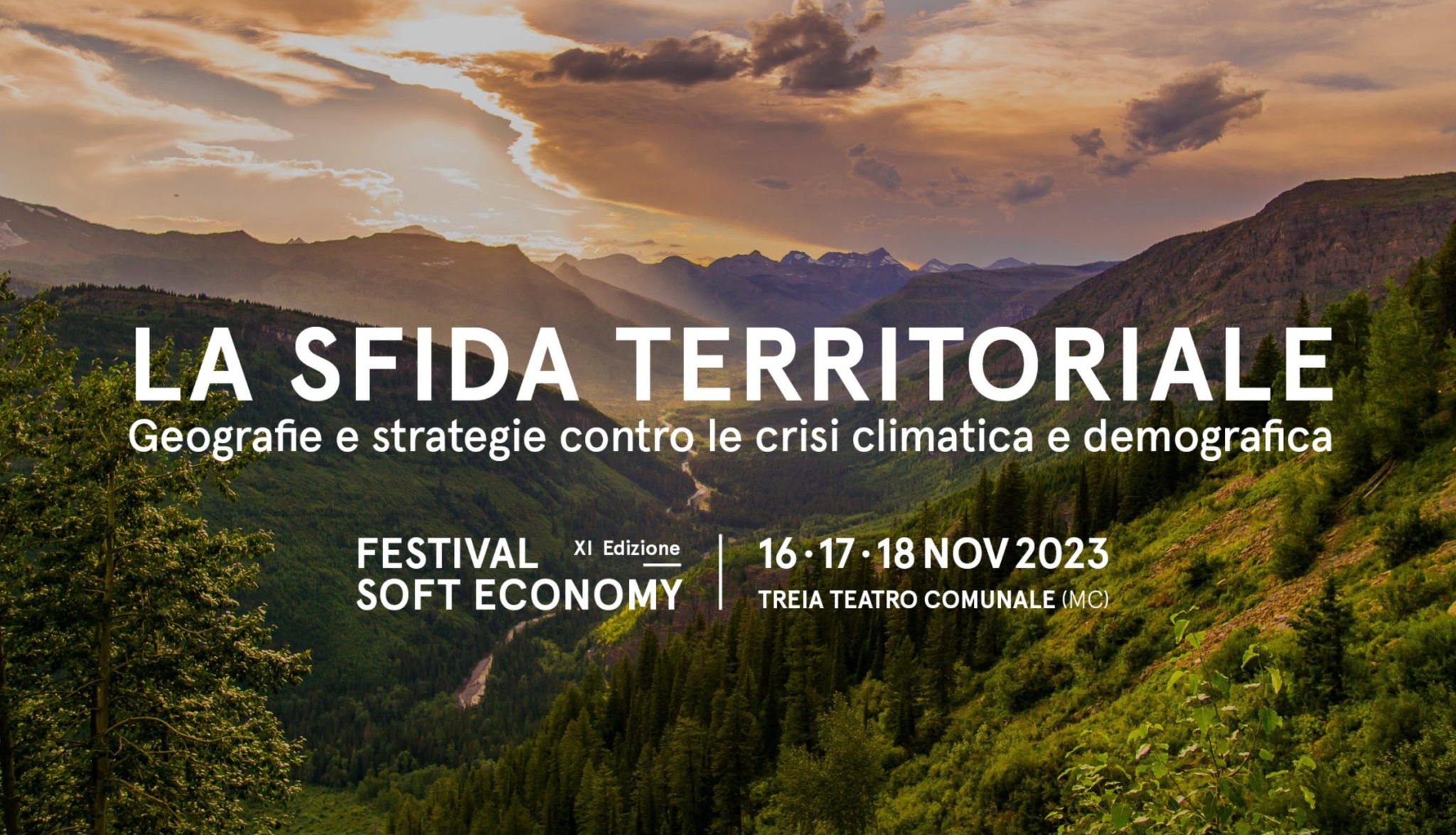 Treia, crisi climatica e demografica al Festival della Soft Economy